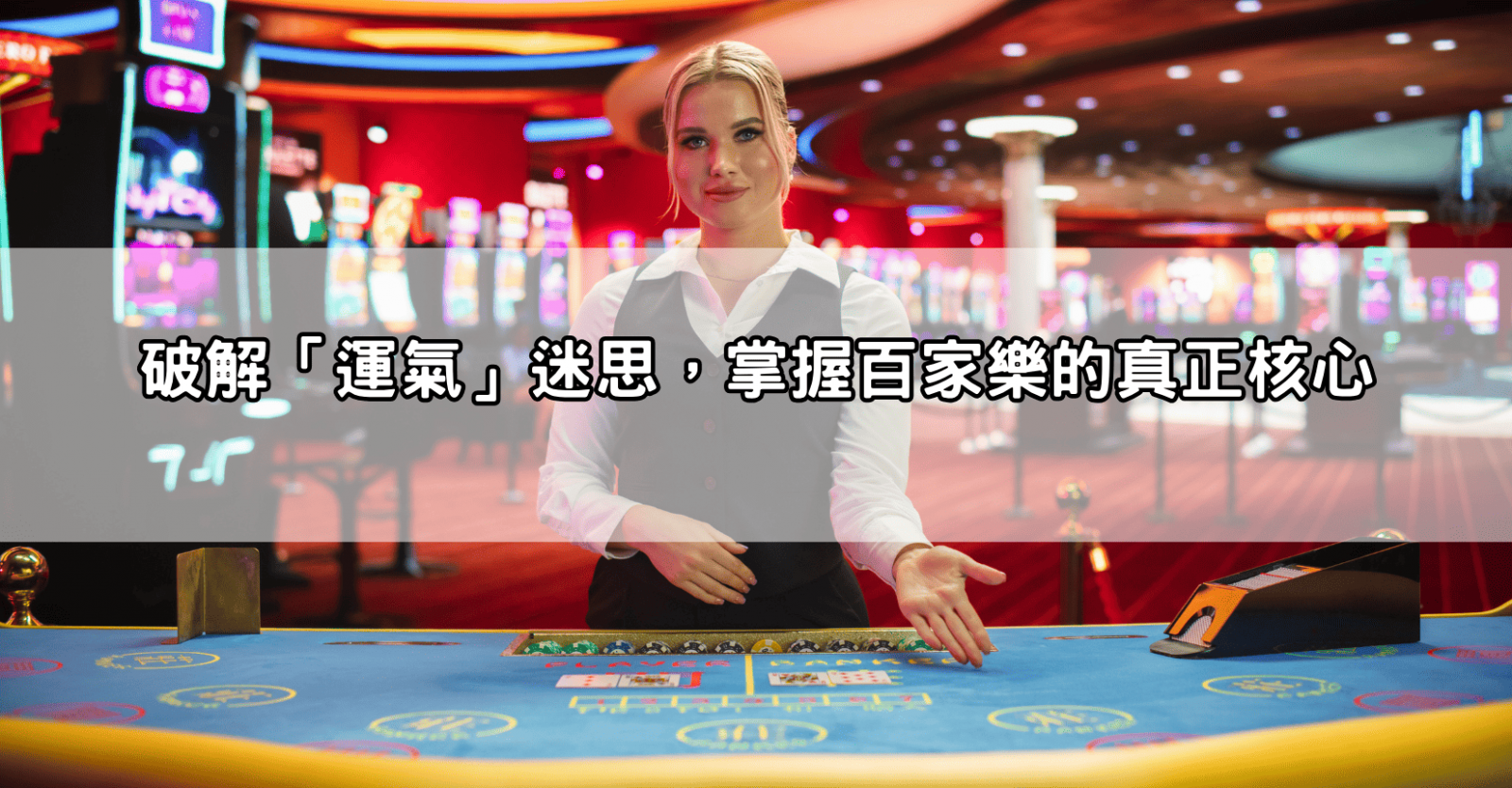 破解「運氣」迷思,掌握百家樂的真正核心