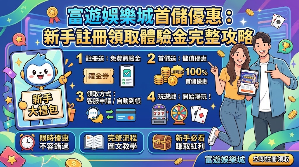 即刻領取富遊娛樂城首儲優惠,開啟您的黃金娛樂體驗